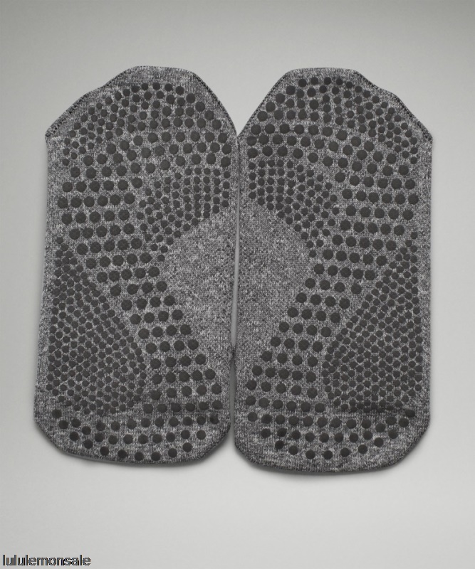 Lululemon Damen DELULU459 | Find Your Balance Studio Tab Socke Graphitgrau Meliert